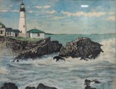 R. T. PEASBACK, LIGHTHOUSE ON