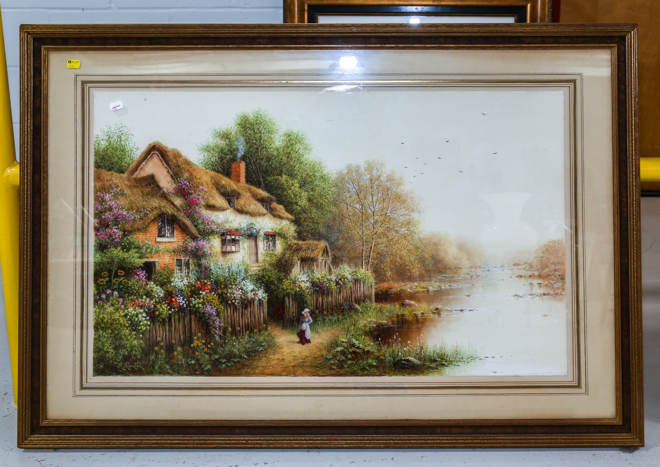 R. THORNTON. "ON THE RIVER WYE,"