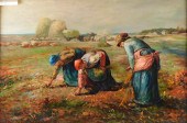 R. WEISS, "HARVEST", OIL ON CA