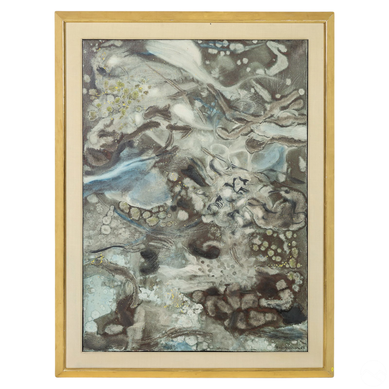 R WERTHEIMER 20C MODERNIST ABSTRACT