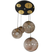 RAAK MODERN 4-LIGHT GLOBE HANG