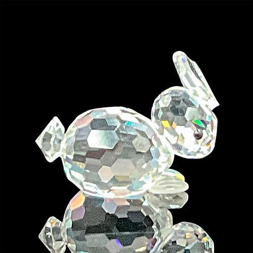 RABBIT RESTING - SWAROVSKI SILVER