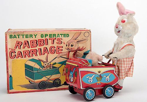 RABBITS AND THE CARRIAGERabbits and