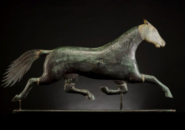 RACEHORSE ETHAN ALLEN WEATHERVANE