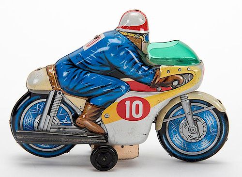 RACER #10 IN BLUERacer #10 in Blue.