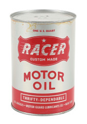 RACER CUSTOM MADE MOTOR OIL ON
