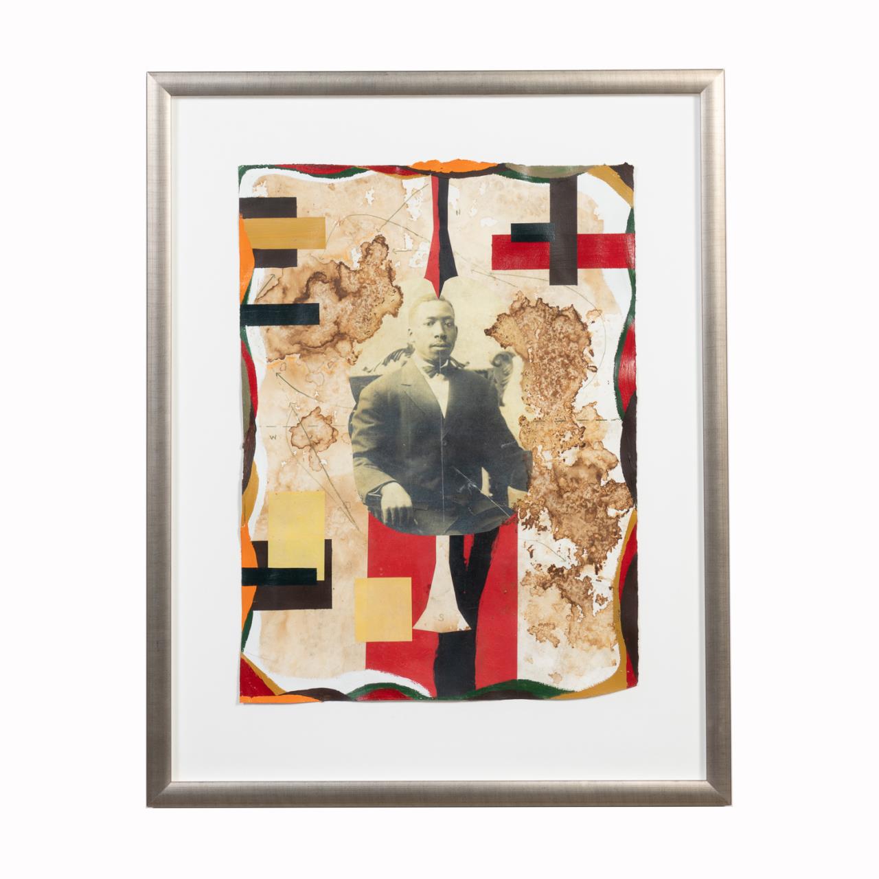 RADCLIFFE BAILEY "SEATED MALE