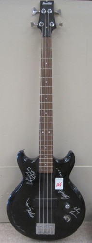 RADIO 4 (BAND) AUTOGRAPHED IBANEZ