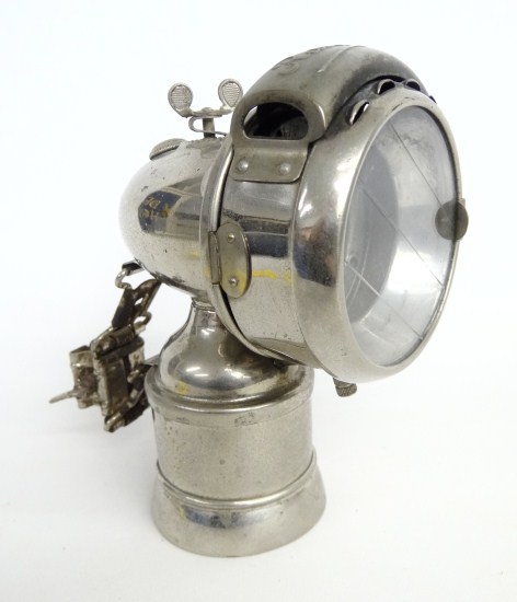 Radsonne German bicycle head lamp.