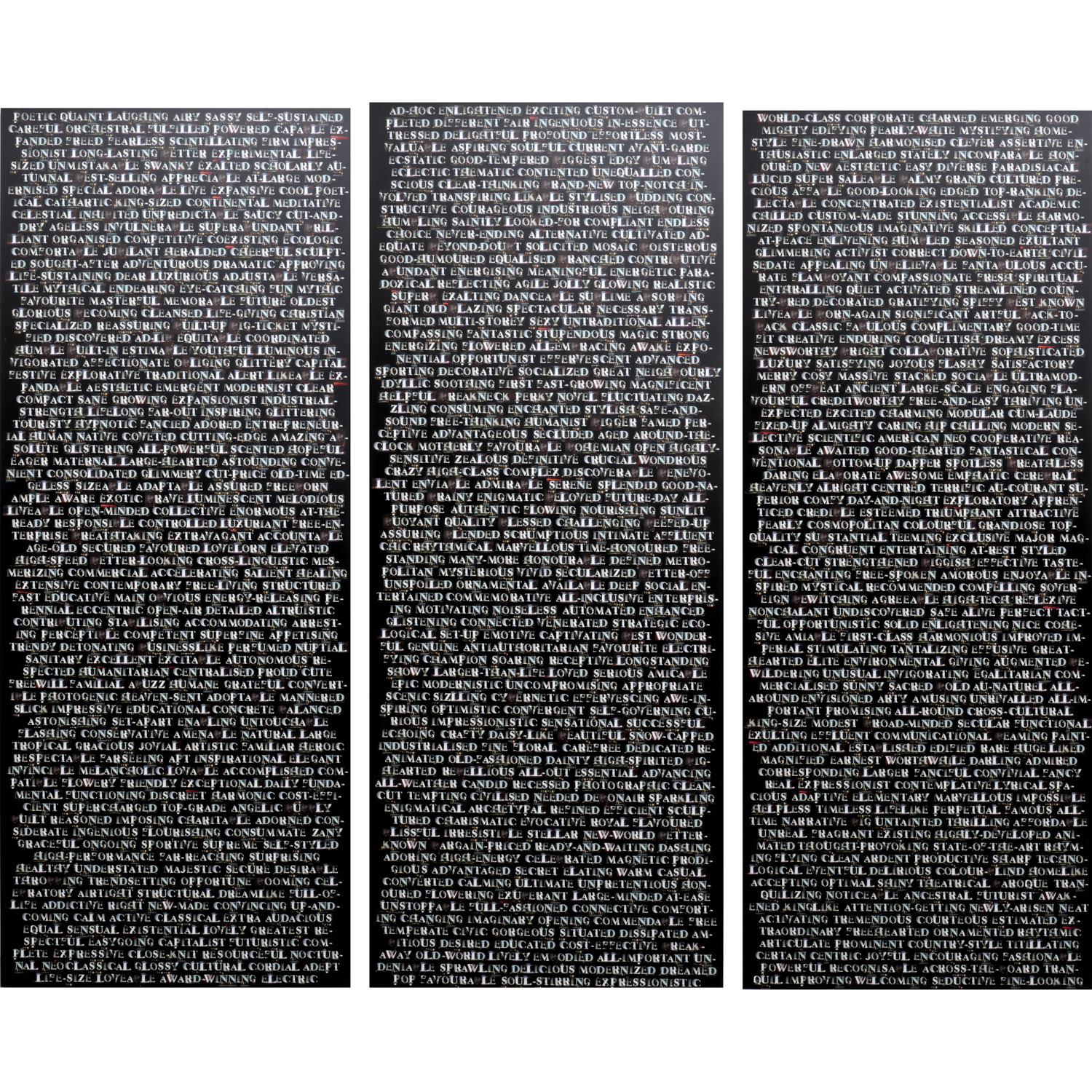 RAFAEL LOZANO-HEMMER, LARGE C-PRINT