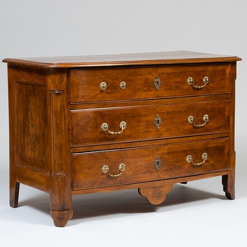 RÃ©GENCE STYLE BRASS-MOUNTED WALNUT