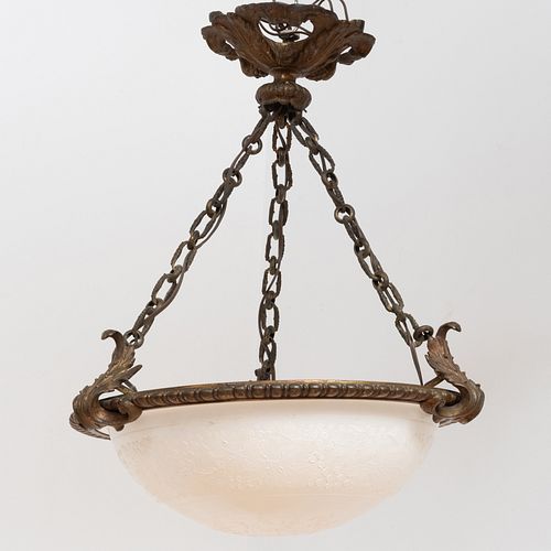 RÃ©GENCE STYLE GILT-BRONZE AND