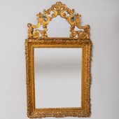 RÃ©GENCE STYLE GILTWOOD MIRROR