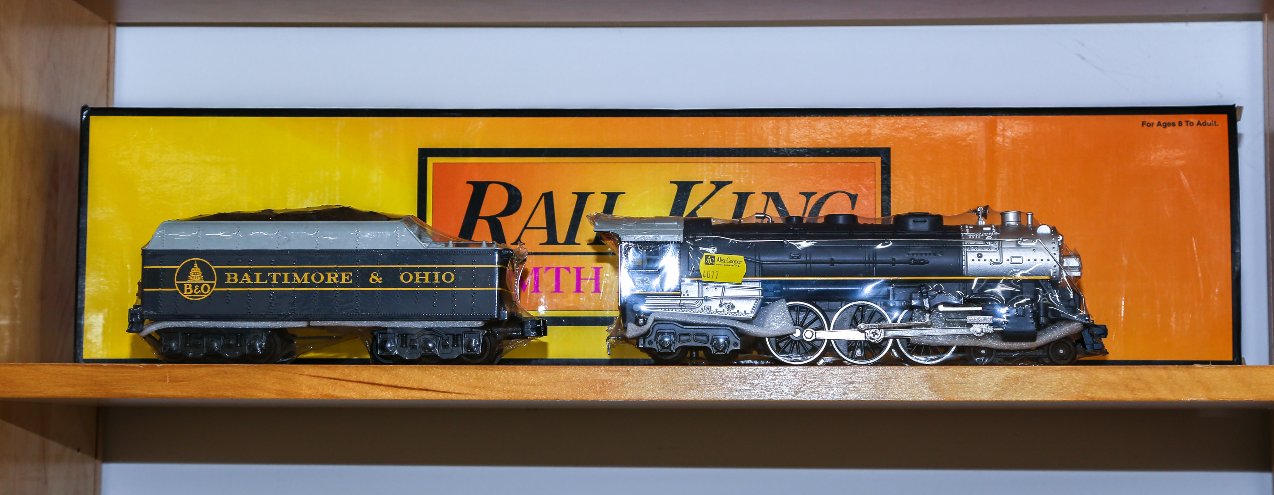 RAIL KING 4-6-4 HUDSON STEAM ENGINE