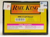 RAIL KING A.T. & S.F. NW-2 SWI