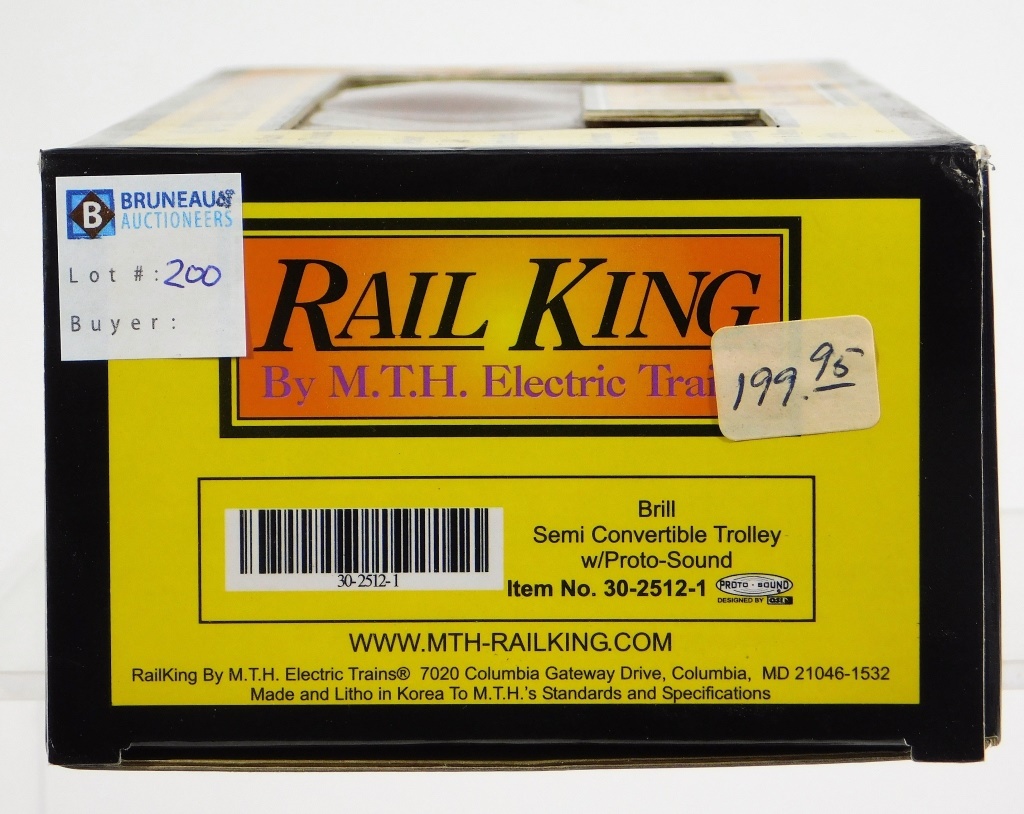RAIL KING BRILL SEMI CONVERTIBLE