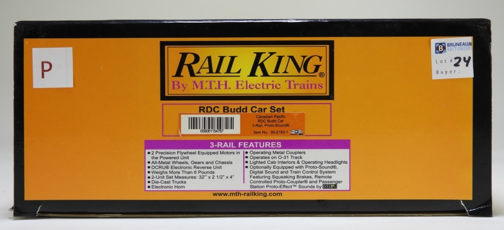 RAIL KING CANADIAN PACIFIC RDC BUDD
