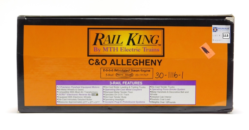 RAIL KING C&O ALLEGHENY 2666