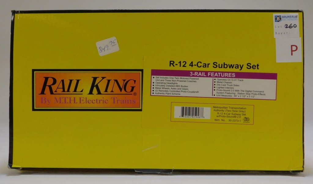 RAIL KING METRO TRANSPORTATION R-12