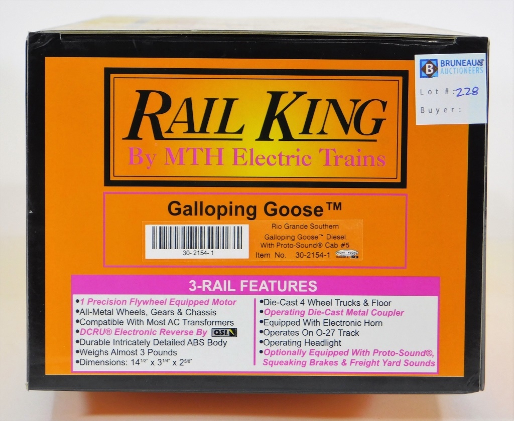 RAIL KING RIO GRANDE GALLOPING