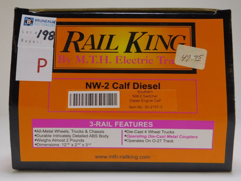 RAIL KING SOUTHERN NW-2 SWITCHER