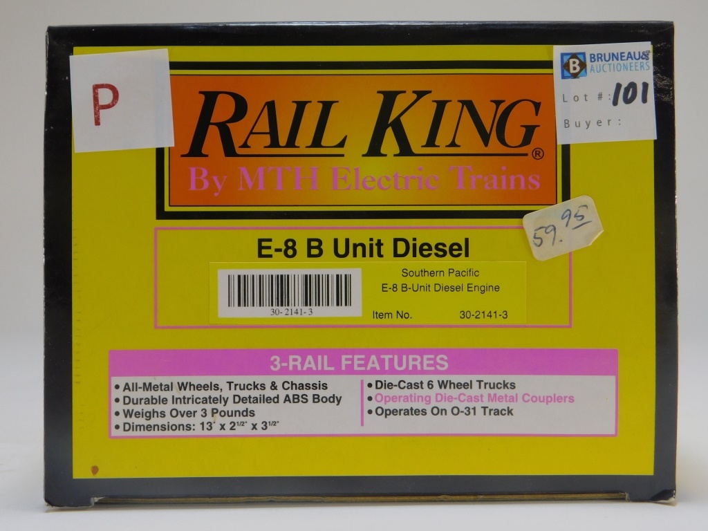 RAIL KING SOUTHERN PACIFIC E-8 B