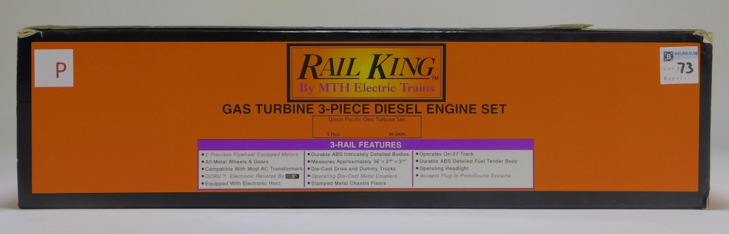 RAIL KING UNION PACIFIC GAS TURBINE
