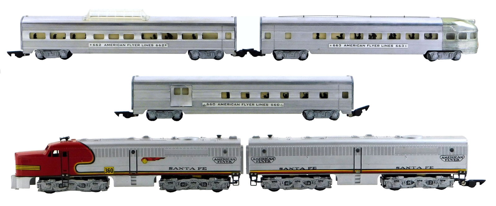 RAILROAD: AMERICAN FLYER SANTA FE