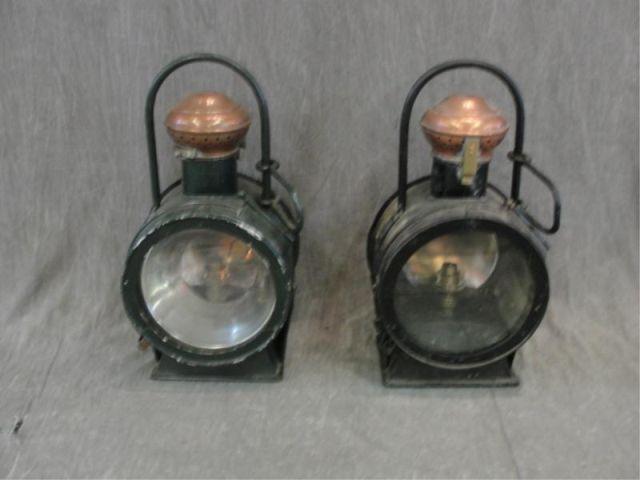 RAILWAY? 2 Lanterns. Probably