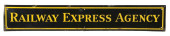 RAILWAY EXPRESS AGENCY PORCELA