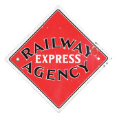 RAILWAY EXPRESS AGENCY PORCELA