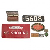 Railwayana. An early 20th c ca