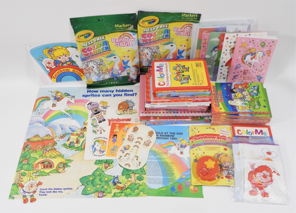 RAINBOW BRITE COLORING NOVELTY