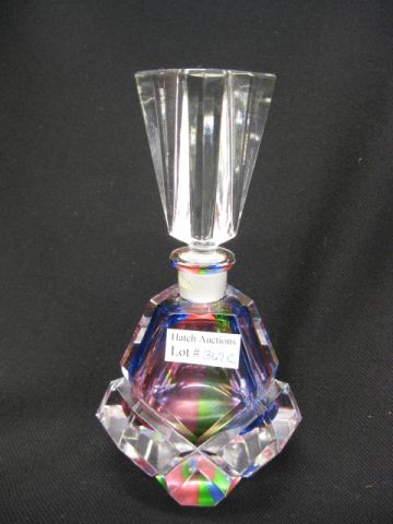 Rainbow Cut Crystal Perfume