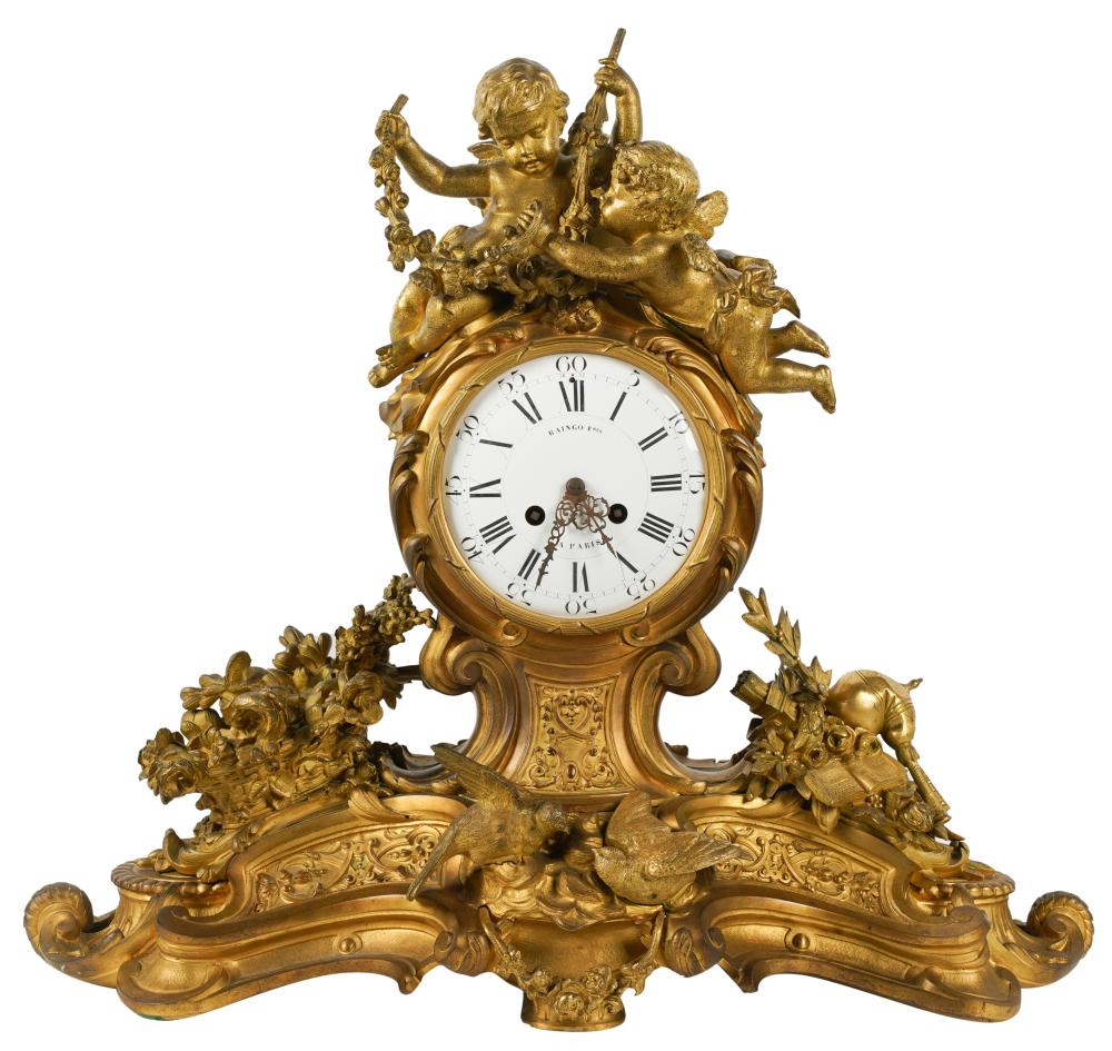 RAINGO FRERES ROCOCO-STYLE GILT