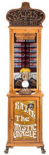 RAJAH THE MYSTIC ORACLE 25 CEN
