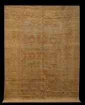 Rajistan Oushak Carpet,  10' 3