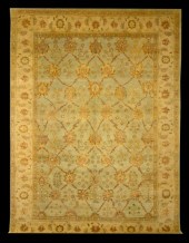 Rajistan Persian Oushak Carpet