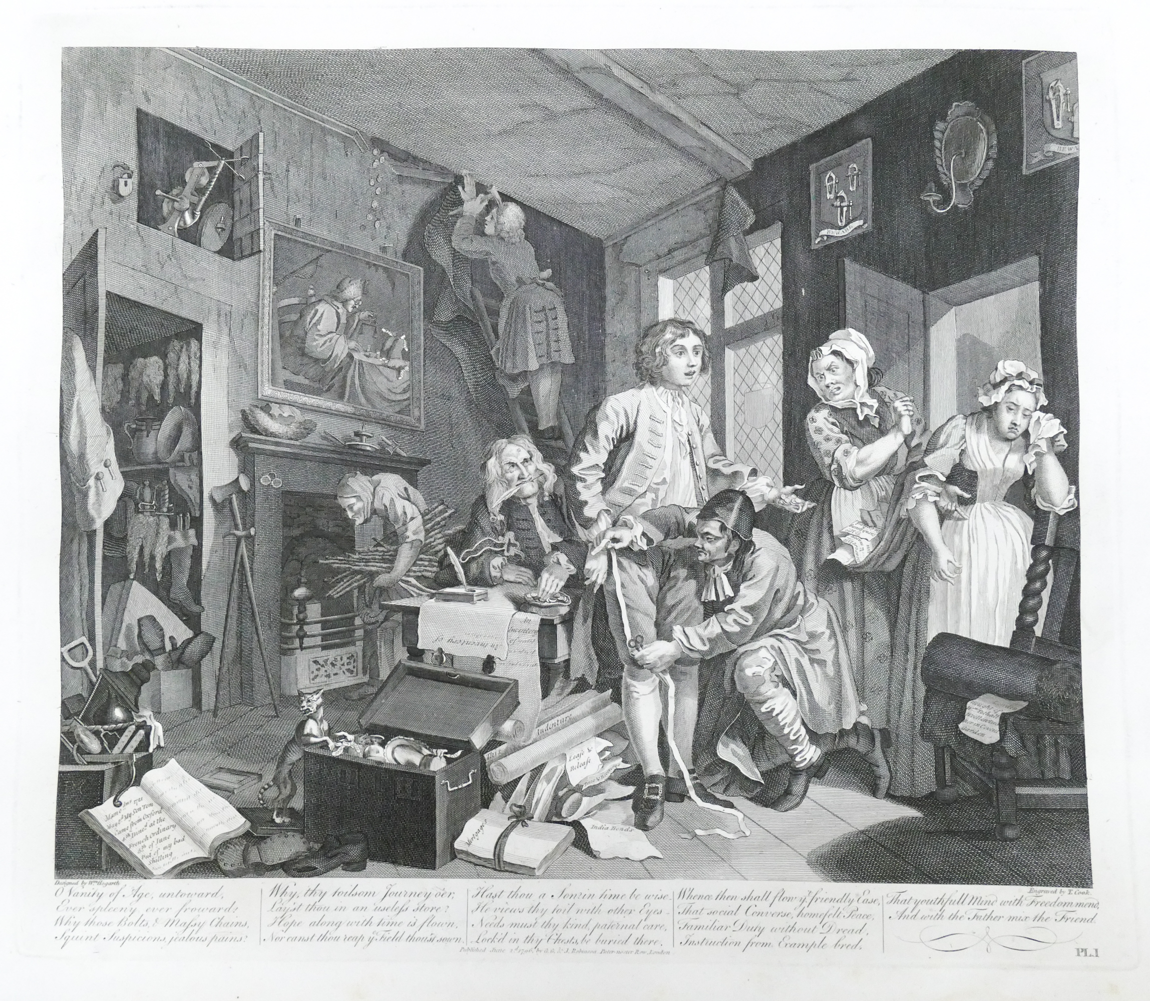 Rake's Progress' Etchings by Thomas