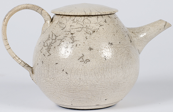 Raku Teapot by Nancee Meeker Nancee