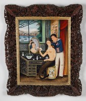RALPH EUGENE CAHOON JR. OIL ON