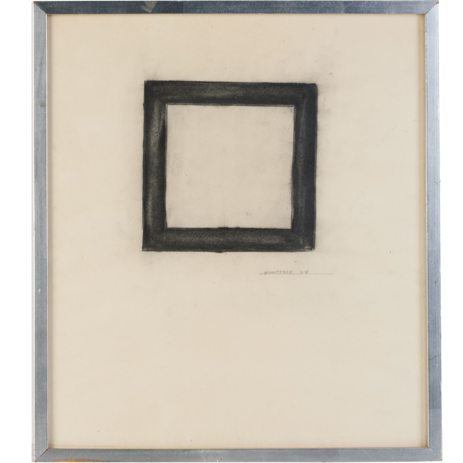 RALPH HUMPHREY, CHARCOAL ON