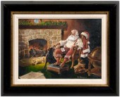Ralph J. McDonald painting (Te