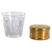 RALPH LAUREN AUBREY BRASS BOX