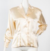 RALPH LAUREN CHAMPAGNE SILK BL