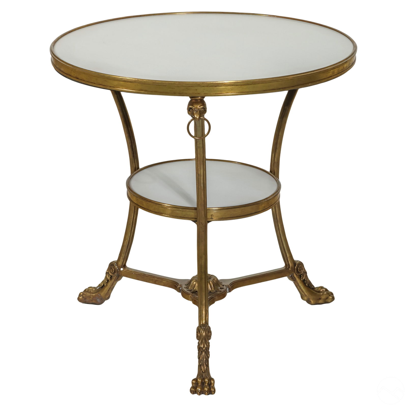 RALPH LAUREN HEIRESS GUERIDON BRASS