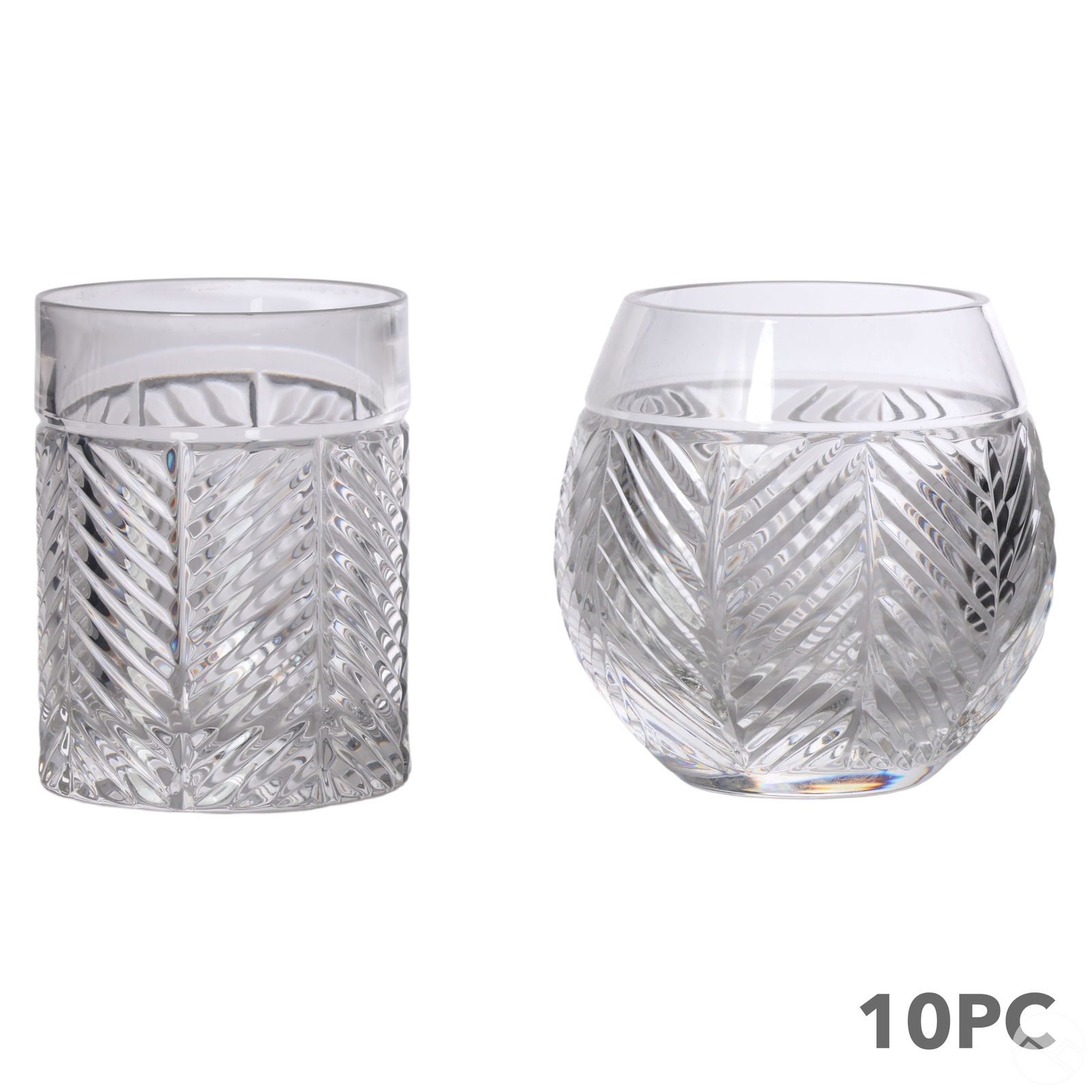 RALPH LAUREN HERRINGBONE CRYSTAL