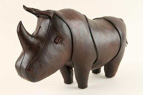 RALPH LAUREN LEATHER RHINOCEROS