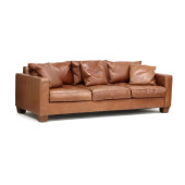 RALPH LAUREN LEATHER SOFA FOR