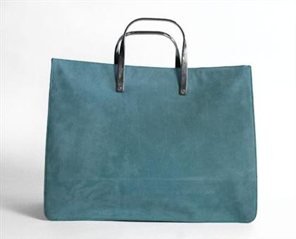 Ralph Lauren suede tote bag and